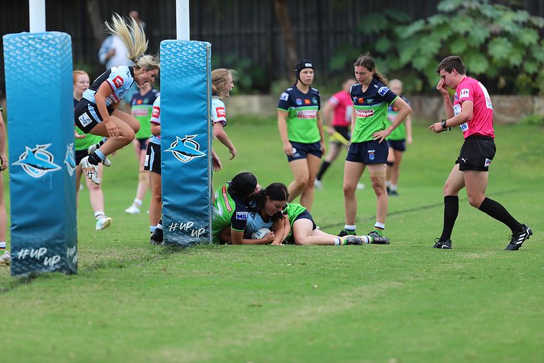 Tarsha Gale Cup Rnd 7 SHARKS v RAIDERS