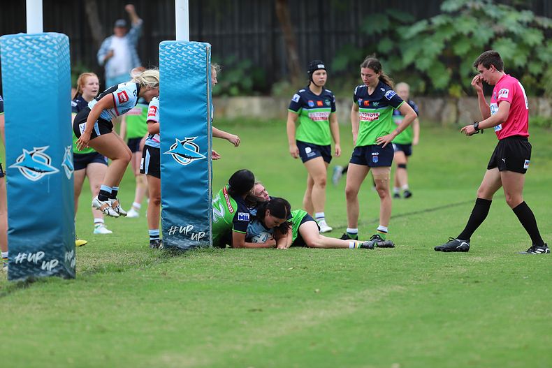 Tarsha Gale Cup Rnd 7 SHARKS v RAIDERS