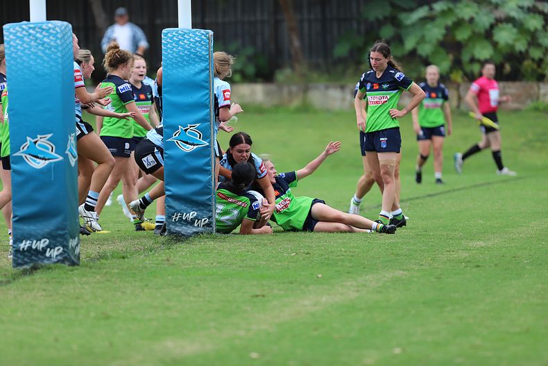 Tarsha Gale Cup Rnd 7 SHARKS v RAIDERS