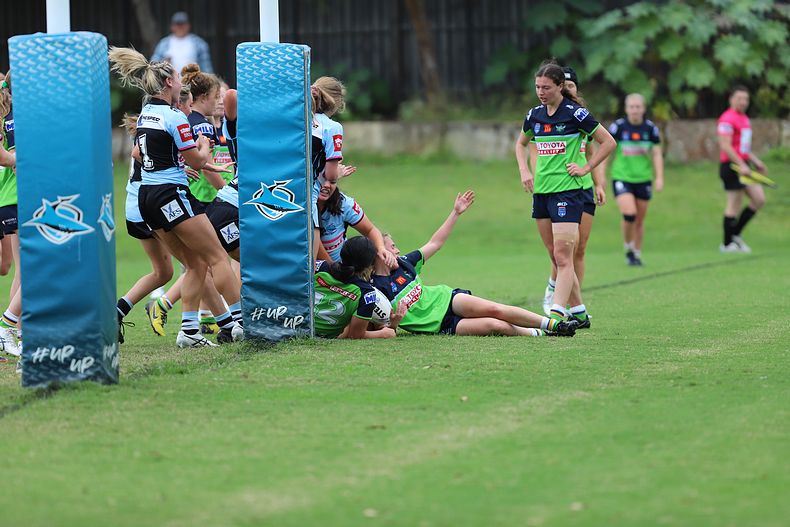 Tarsha Gale Cup Rnd 7 SHARKS v RAIDERS