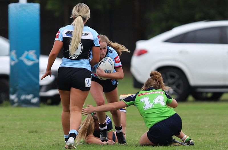 Tarsha Gale Cup Rnd 7 SHARKS v RAIDERS