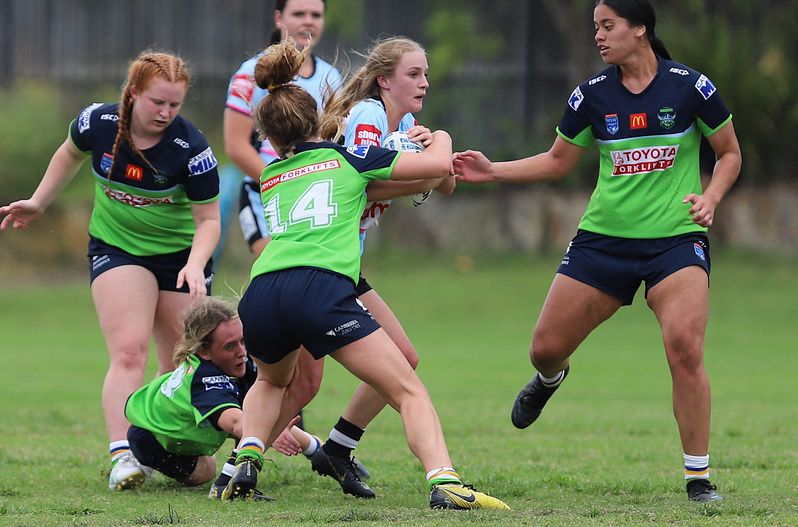 Tarsha Gale Cup Rnd 7 SHARKS v RAIDERS