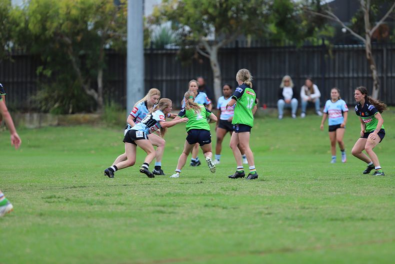 Tarsha Gale Cup Rnd 7 SHARKS v RAIDERS
