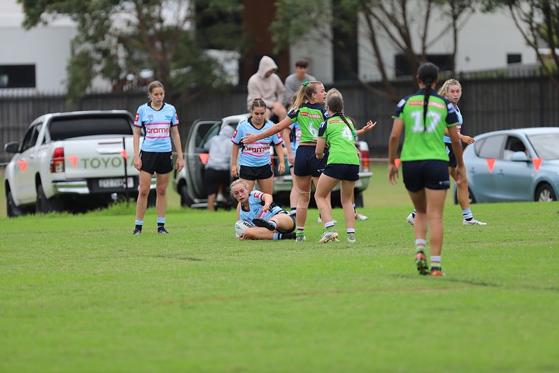 Tarsha Gale Cup Rnd 7 SHARKS v RAIDERS