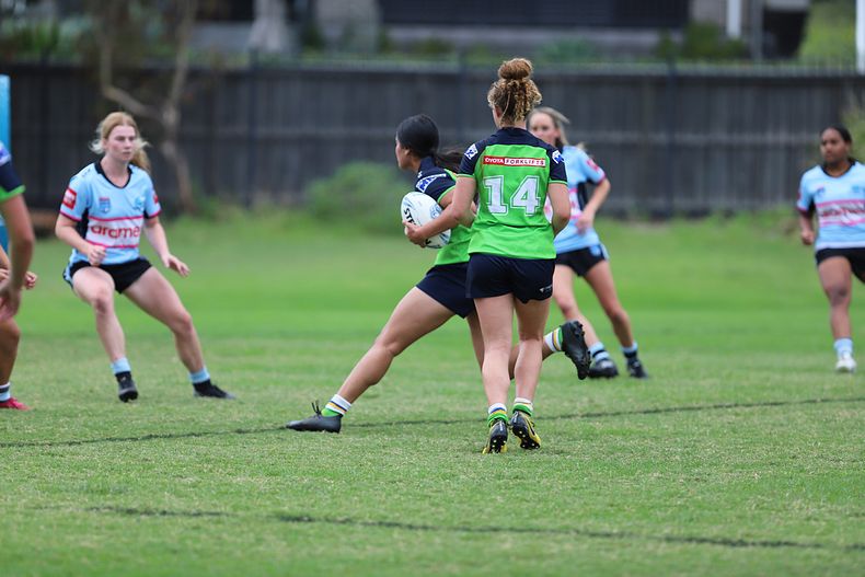 Tarsha Gale Cup Rnd 7 SHARKS v RAIDERS
