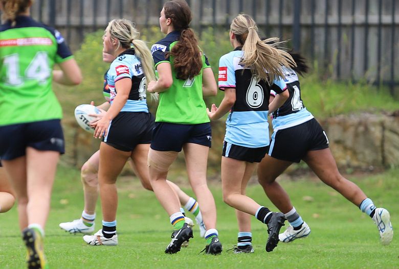 Tarsha Gale Cup Rnd 7 SHARKS v RAIDERS