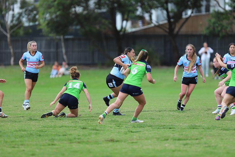 Tarsha Gale Cup Rnd 7 SHARKS v RAIDERS