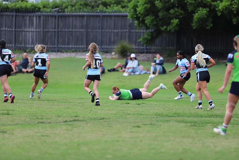 Tarsha Gale Cup Rnd 7 SHARKS v RAIDERS