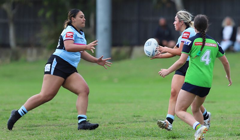 Tarsha Gale Cup Rnd 7 SHARKS v RAIDERS