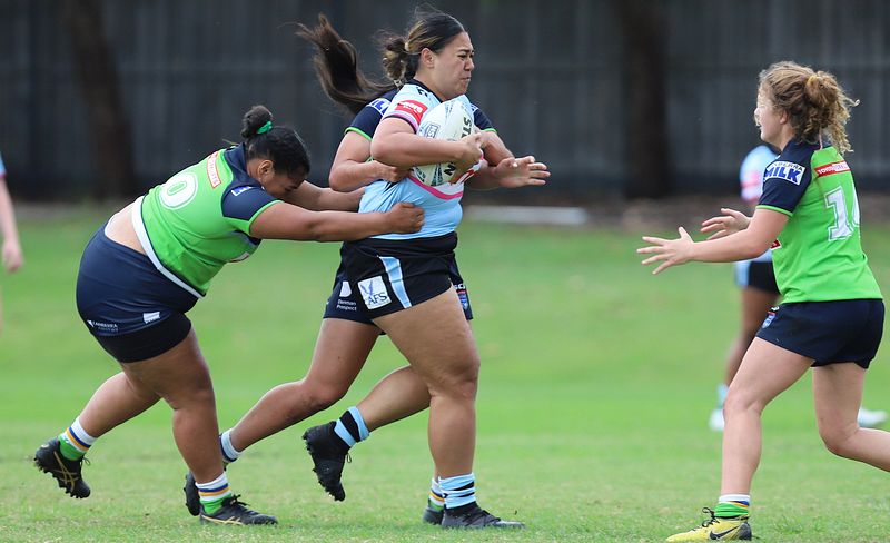 Tarsha Gale Cup Rnd 7 SHARKS v RAIDERS