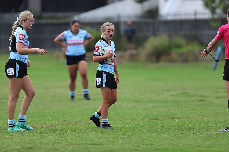 Tarsha Gale Cup Rnd 7 SHARKS v RAIDERS