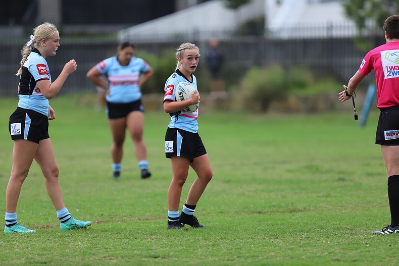 Tarsha Gale Cup Rnd 7 SHARKS v RAIDERS