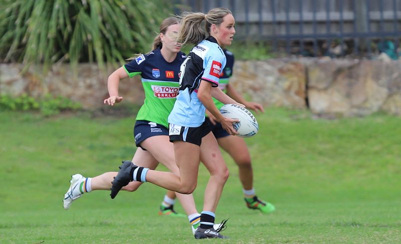 Tarsha Gale Cup Rnd 7 SHARKS v RAIDERS