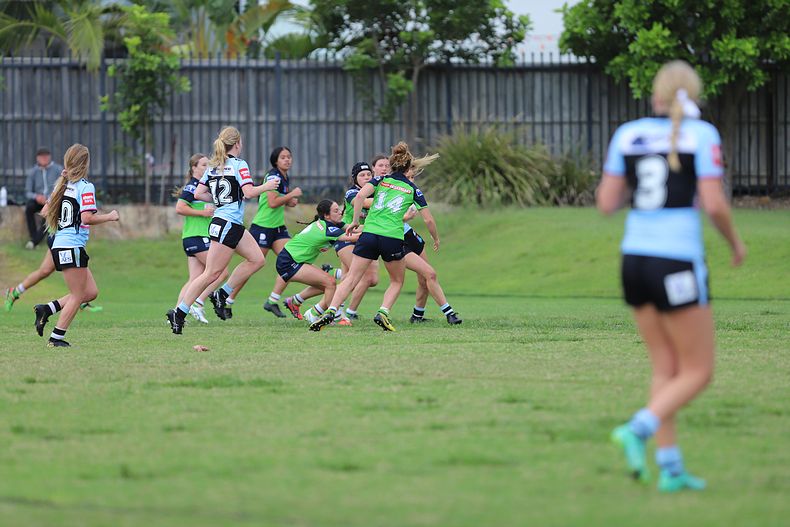 Tarsha Gale Cup Rnd 7 SHARKS v RAIDERS