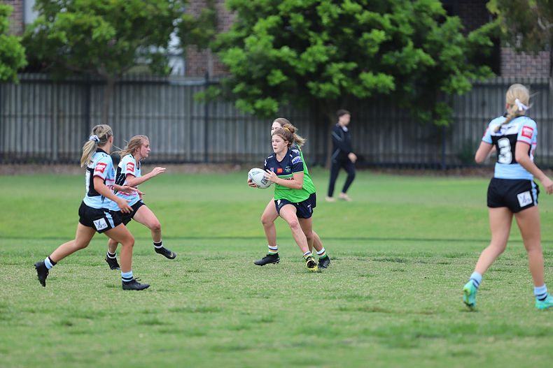 Tarsha Gale Cup Rnd 7 SHARKS v RAIDERS