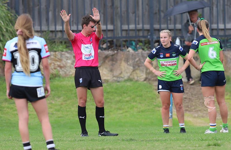 Tarsha Gale Cup Rnd 7 SHARKS v RAIDERS