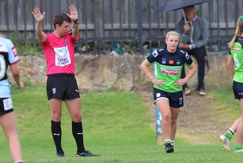 Tarsha Gale Cup Rnd 7 SHARKS v RAIDERS