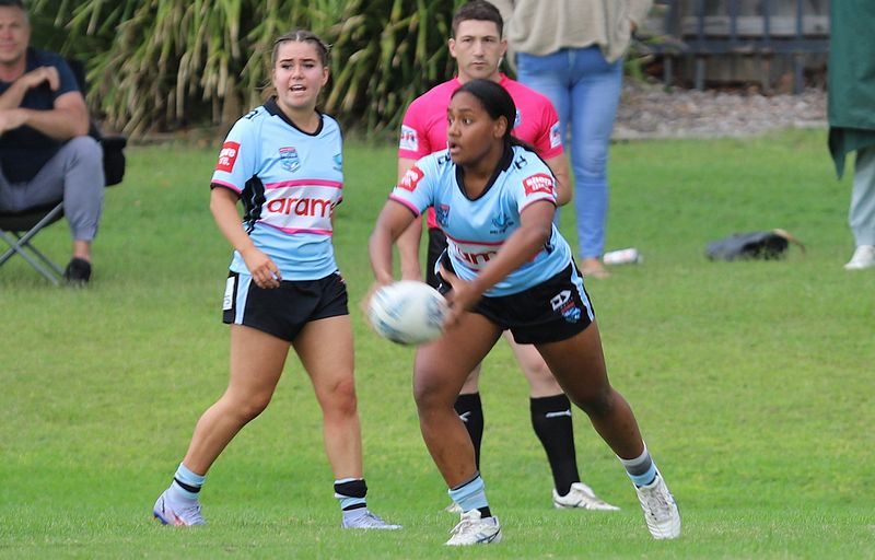 Tarsha Gale Cup Rnd 7 SHARKS v RAIDERS