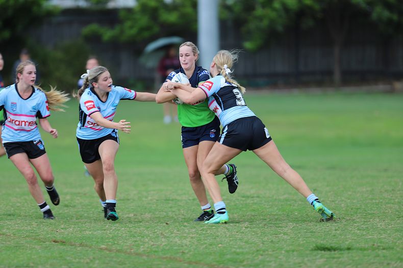 Tarsha Gale Cup Rnd 7 SHARKS v RAIDERS