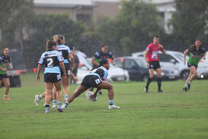 Tarsha Gale Cup Rnd 7 SHARKS v RAIDERS