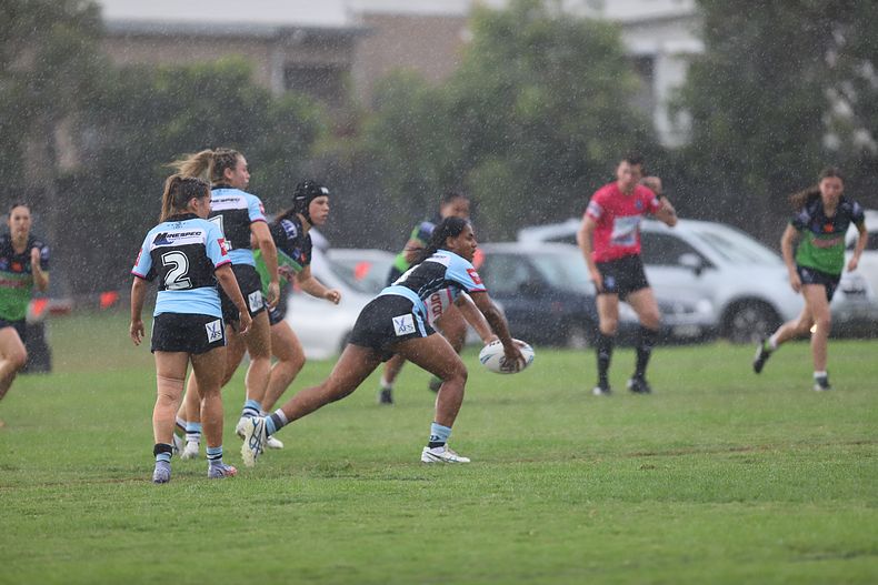 Tarsha Gale Cup Rnd 7 SHARKS v RAIDERS