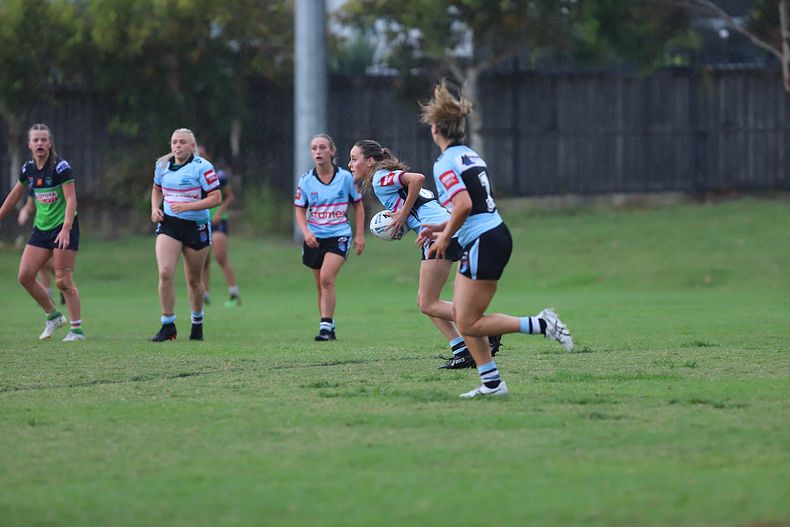 Tarsha Gale Cup Rnd 7 SHARKS v RAIDERS