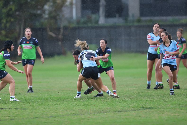 Tarsha Gale Cup Rnd 7 SHARKS v RAIDERS
