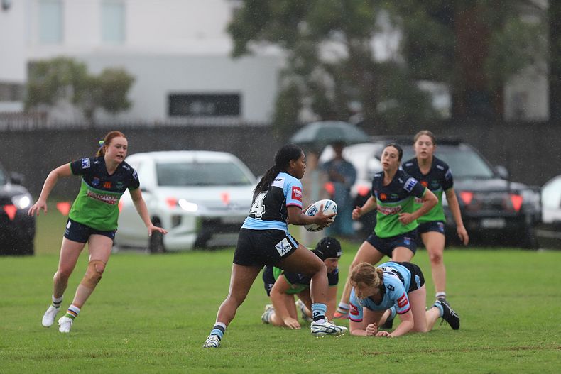 Tarsha Gale Cup Rnd 7 SHARKS v RAIDERS
