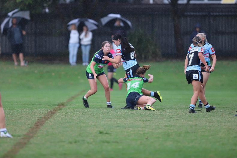 Tarsha Gale Cup Rnd 7 SHARKS v RAIDERS