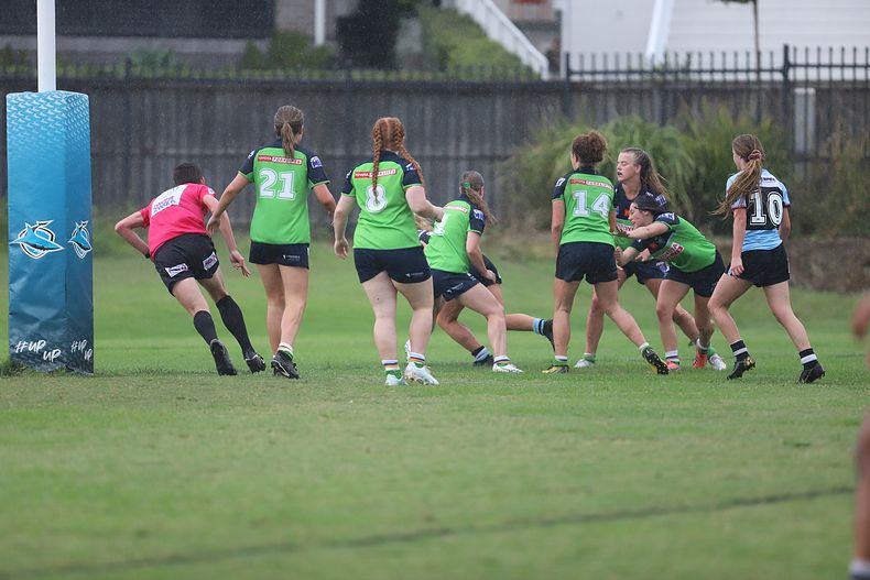 Tarsha Gale Cup Rnd 7 SHARKS v RAIDERS
