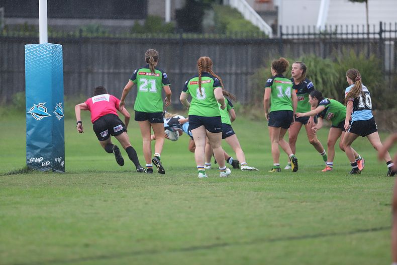 Tarsha Gale Cup Rnd 7 SHARKS v RAIDERS