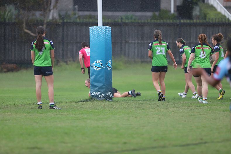 Tarsha Gale Cup Rnd 7 SHARKS v RAIDERS