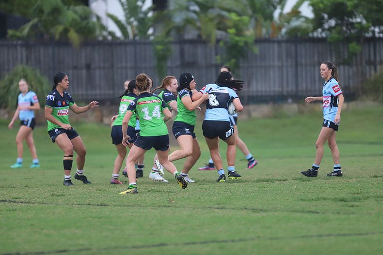 Tarsha Gale Cup Rnd 7 SHARKS v RAIDERS