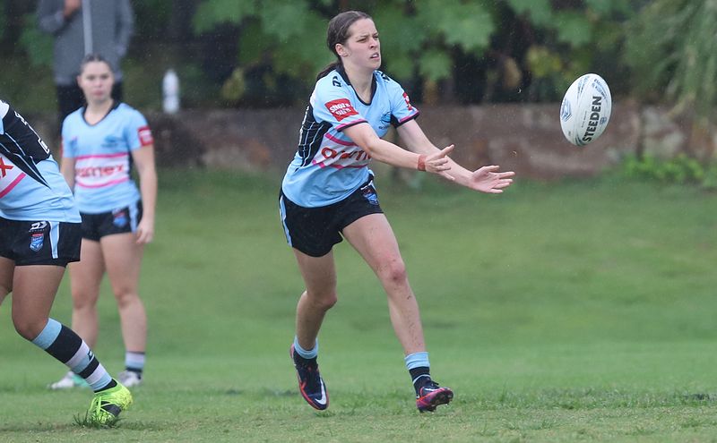 Tarsha Gale Cup Rnd 7 SHARKS v RAIDERS