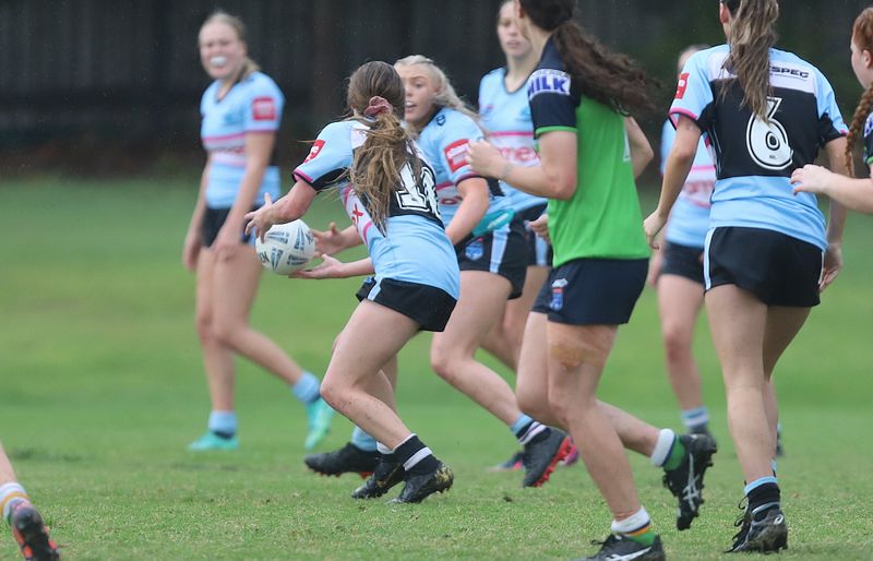 Tarsha Gale Cup Rnd 7 SHARKS v RAIDERS