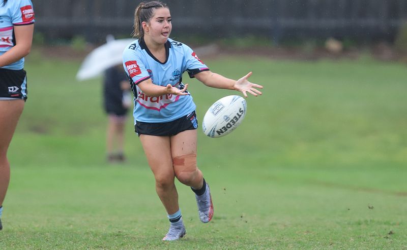 Tarsha Gale Cup Rnd 7 SHARKS v RAIDERS