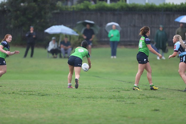 Tarsha Gale Cup Rnd 7 SHARKS v RAIDERS