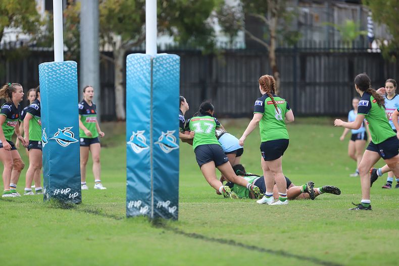 Tarsha Gale Cup Rnd 7 SHARKS v RAIDERS