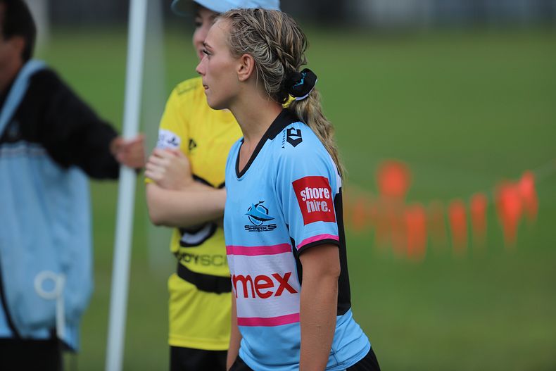 Tarsha Gale Cup Rnd 7 SHARKS v RAIDERS