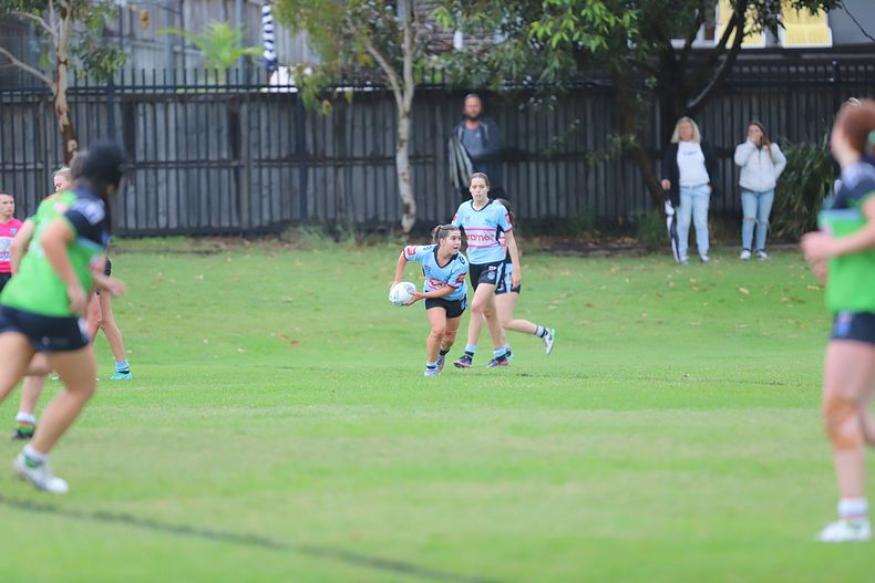 Tarsha Gale Cup Rnd 7 SHARKS v RAIDERS