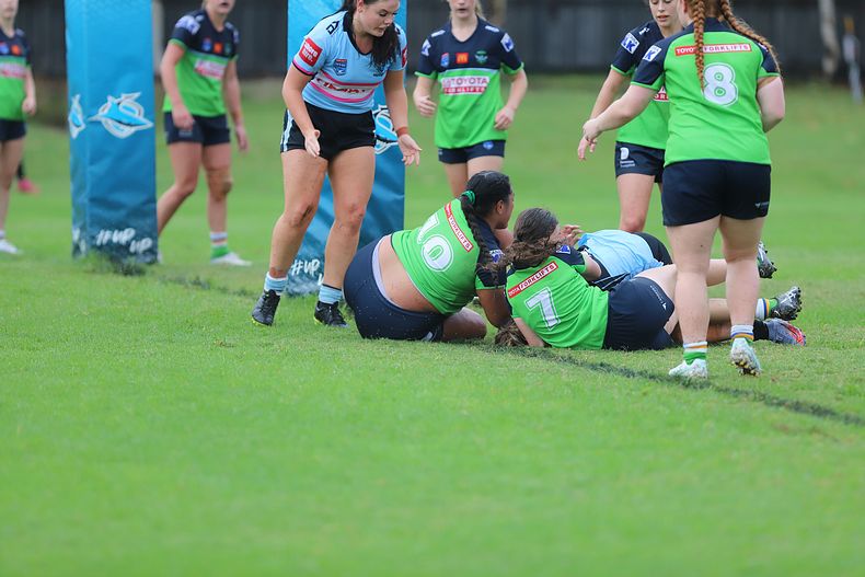 Tarsha Gale Cup Rnd 7 SHARKS v RAIDERS