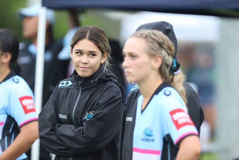 Tarsha Gale Cup Rnd 7 SHARKS v RAIDERS