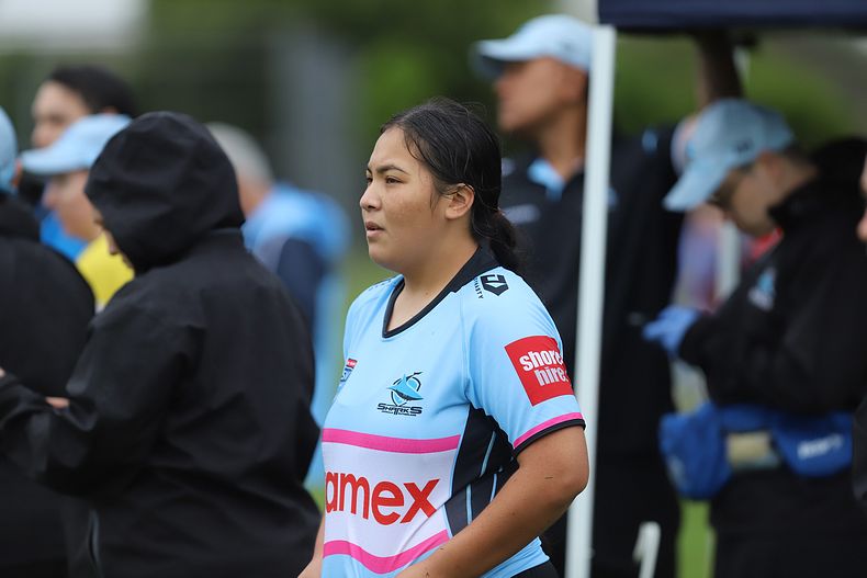 Tarsha Gale Cup Rnd 7 SHARKS v RAIDERS