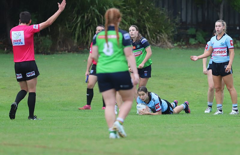 Tarsha Gale Cup Rnd 7 SHARKS v RAIDERS