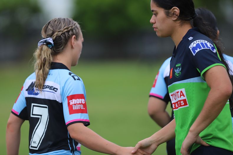 Tarsha Gale Cup Rnd 7 SHARKS v RAIDERS