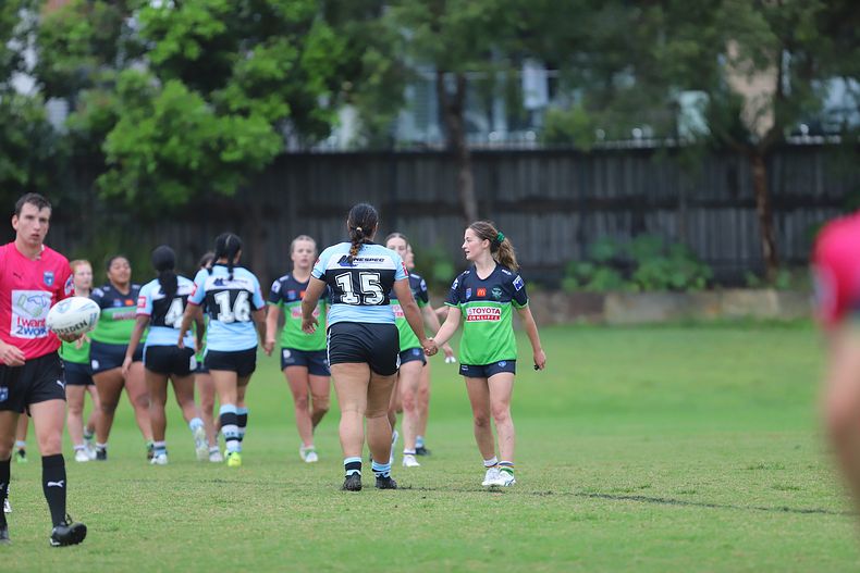Tarsha Gale Cup Rnd 7 SHARKS v RAIDERS