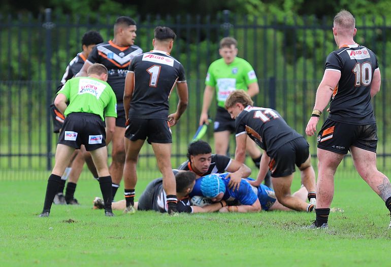 2022 Laurie Daley Cup Semi Final M Wests TIGERS v North Coast BULLDOGS