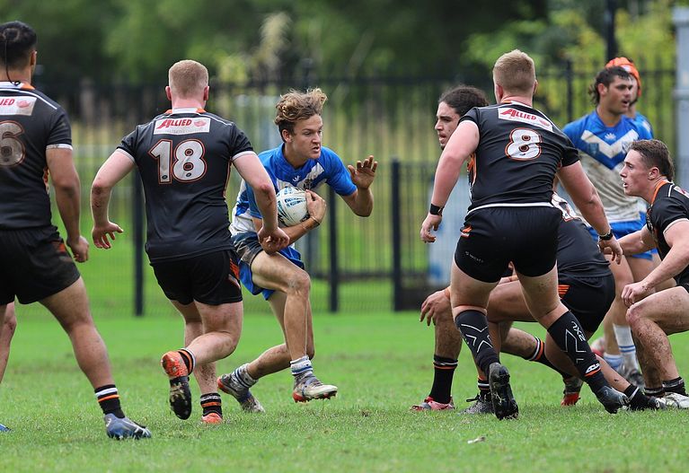 2022 Laurie Daley Cup Semi Final M Wests TIGERS v North Coast BULLDOGS