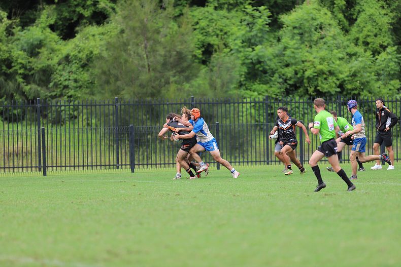 2022 Laurie Daley Cup Semi Final M Wests TIGERS v North Coast BULLDOGS