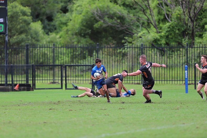 2022 Laurie Daley Cup Semi Final M Wests TIGERS v North Coast BULLDOGS